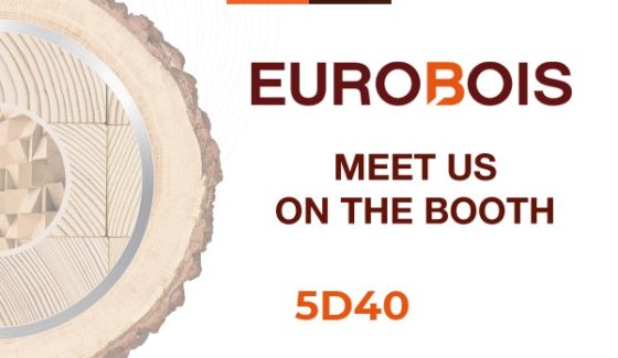 Eurobois, tradeshow in Lyon France. Find us in booth 5D40